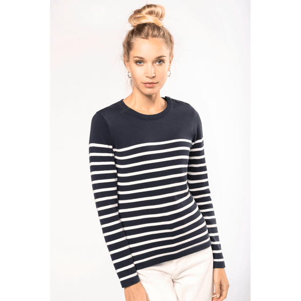 Kariban | Ladies sailor-style sweater